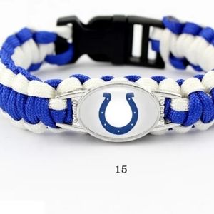 Indianapolis Colts NFL Paracord Bracelet.